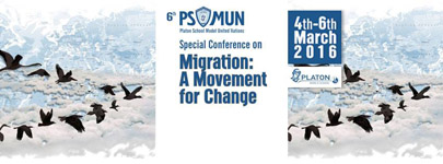 6th Platon School MUN 2016
